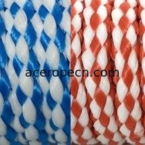 8 Or 16 Strands Diamond Braided Rope Hollow Braided Polypropylene Rope