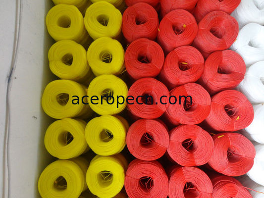 8mm 3/4 Strand Twisted Ropes Small Coil Color Polyethylene Rope