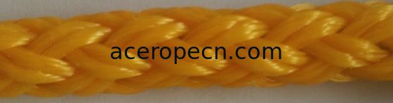 Resists Oil Polypropylene Hollow Braided Rope Rot Proof