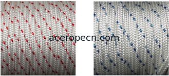 China Polyester double braided rope supplier