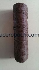 China 3mm Chocolate Brown Braided Polyethylene Twine supplier