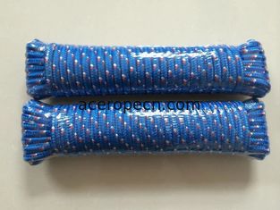 Utility Diamond Braid Polypropylene Rope 3/8'' Assorted Color