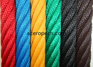 20mm Polyester Combination Rope Wire Reinforced Rope High Tensile Strength