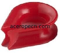 Open Nylon Rope Thimbles Red Playground Equipment Spares