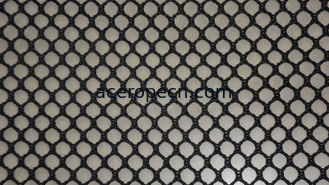 Fire Retardant Playground Rope Net Anti Climb 8mm Hexagonal Mesh Black Polyester