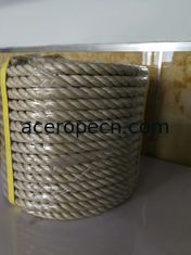 3 Strands Hemp Color Outdoor Garden Rope 16mm Polypropylene