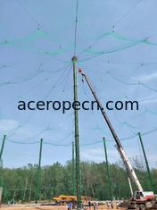20mm x 20mm diamond mesh Bird Cage Bird Net Polyethylene UV treated