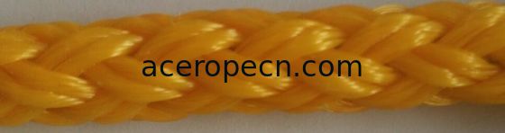 Resists Oil Polypropylene Hollow Braided Rope Rot Proof