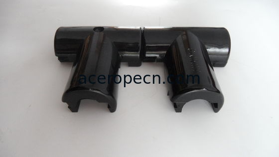 Standard T Connector Black PA6 Playground Spare Parts