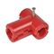 Playground T Connector Red PA6 For 16mm Playground Combination Rope
