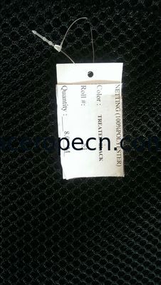 Fire Retardant Playground Rope Net Anti Climb 8mm Hexagonal Mesh Black Polyester