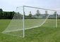 White Goal Net Soccer Net Polyethylene 4.0mm Twisted Rope