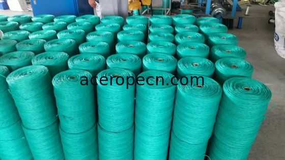 4mm Green PE Twine Braided Polyethylene Twine 190m/Kg-170kgf