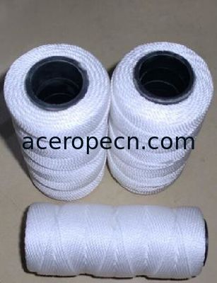 White Nylon Multifilament Fishing Net Twine 210D 32Ply