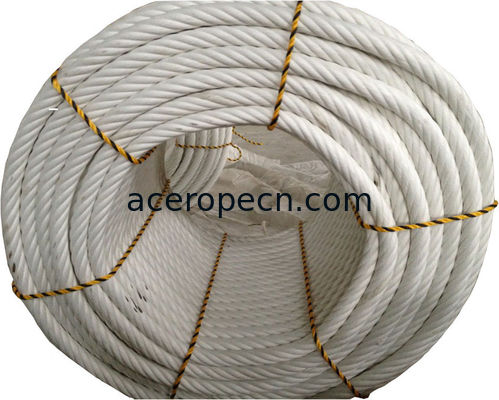 12-42mm Polyester Combination Rope 6 Strands For Anchor Lines