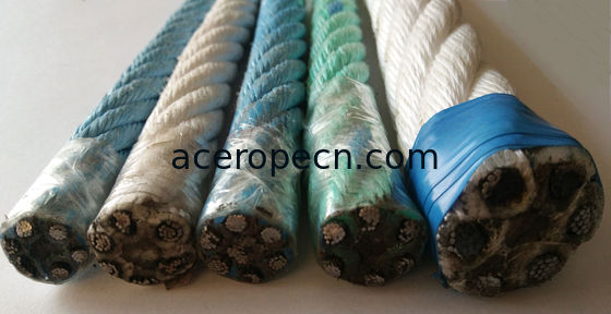 6 Strands Fishing Rope Polyester Combination Rope 12-60mm