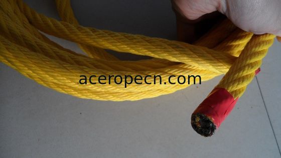 Yellow 16mm Combination Playground Ropes 500 Metres